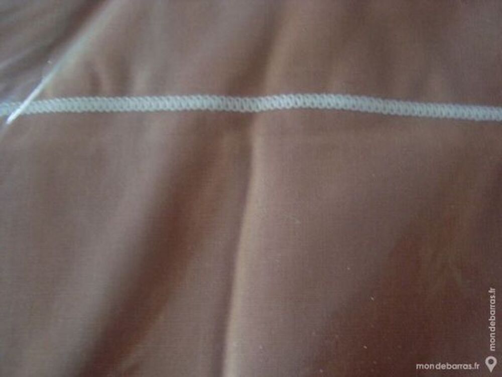 Drap plat "NOISETTE" dim;190x280 cm 1 personne Cuisine