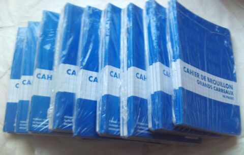 Lot de 50 cahiers brouillon 96 pages (10 lots de 5 /blister) 20 Villeurbanne (69)
