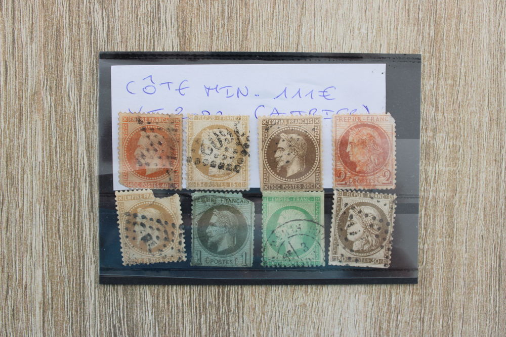 Lot de Timbres France Napol&eacute;ons 