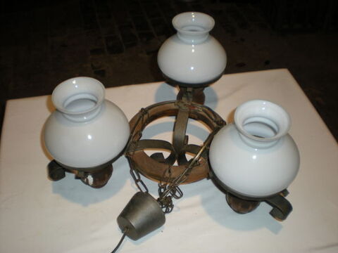lustre bois/fer ancien 10 Bailleau-l'�v�que (28)
