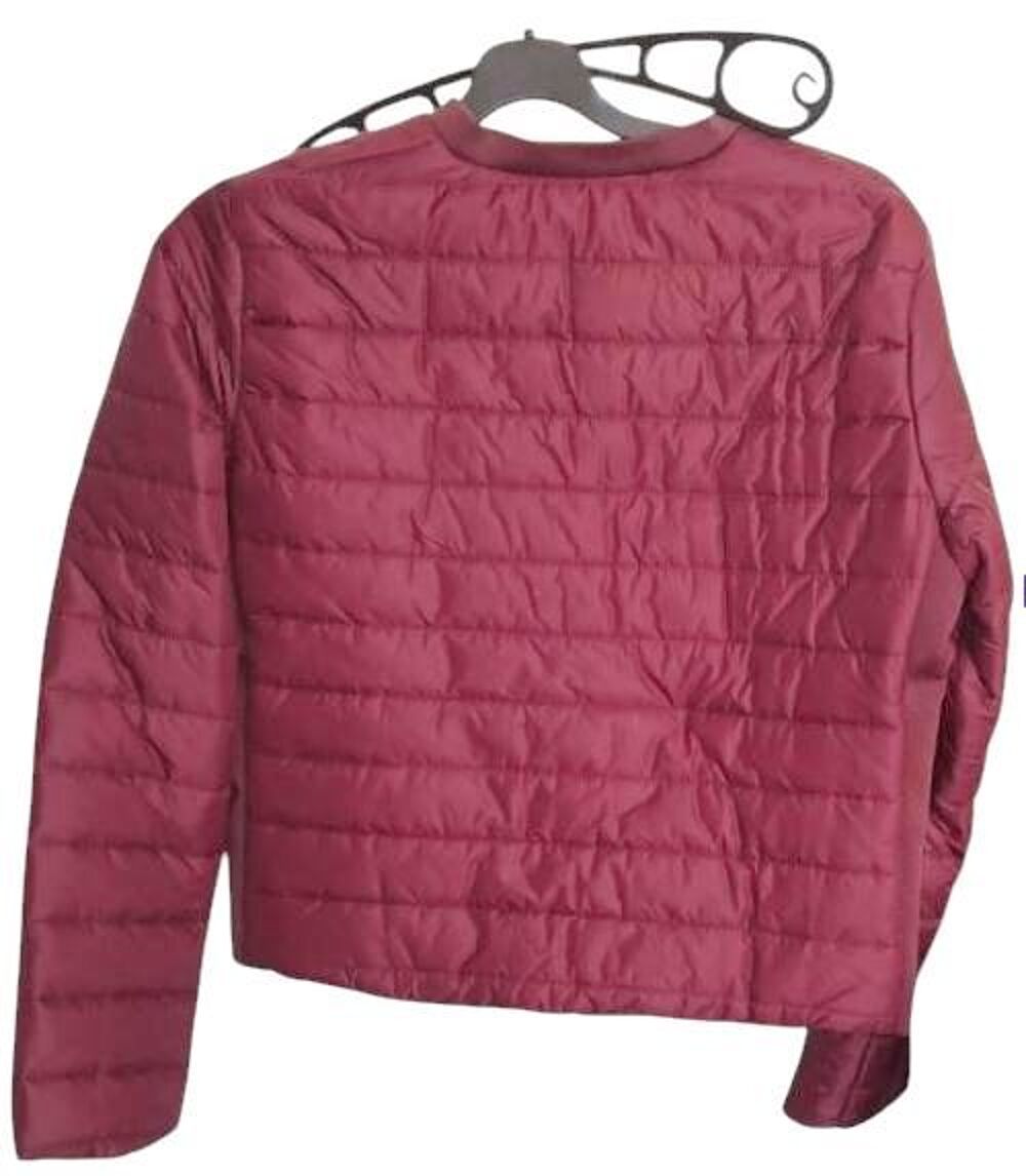 Doudoune femme l&eacute;g&egrave;re - Blouson bordeaux taille 44 promod Vêtements