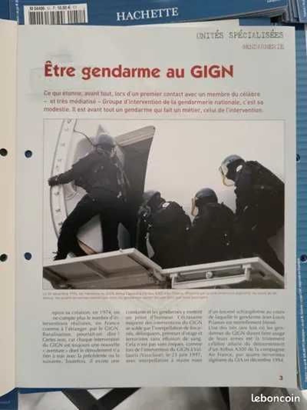 Fascicules et boites collection Police / Gendarmerie 