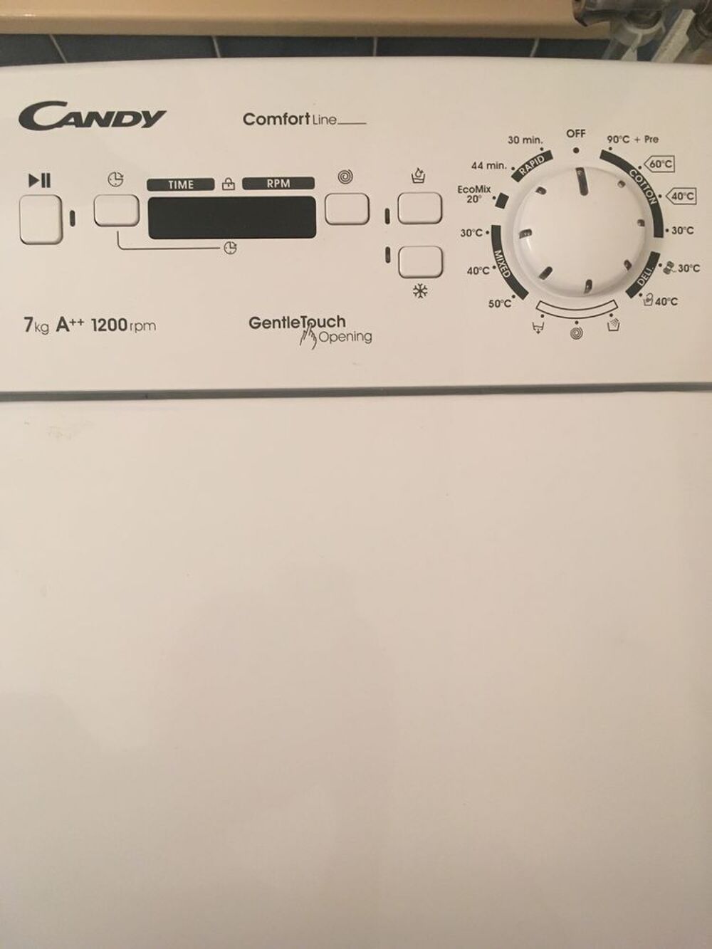 Machine &agrave; laver Candy Comfort Line 7kg Electromnager