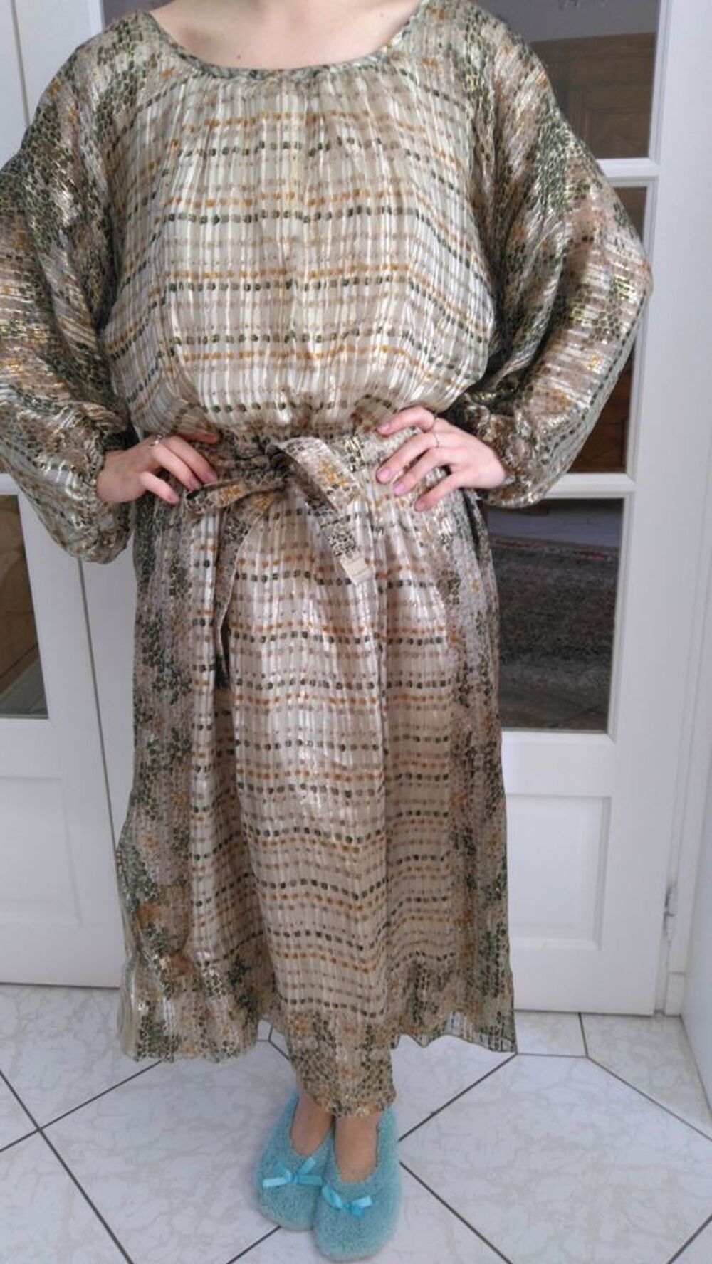 Robe de c&eacute;r&eacute;monie en soie naturelle Vêtements