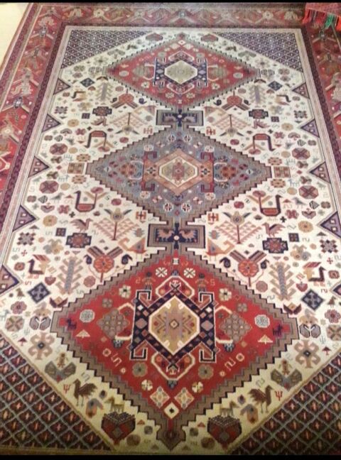Tapis Cogolin fait main en laine (Made in France) Lille (59)