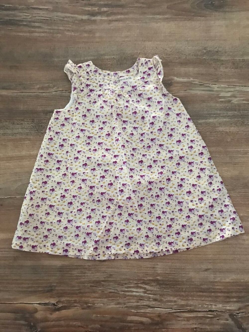 Robe enfant fille " grain de bl&eacute; " Vêtements enfants