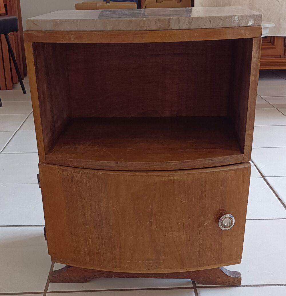 Table de chevet dessus marbre Meubles