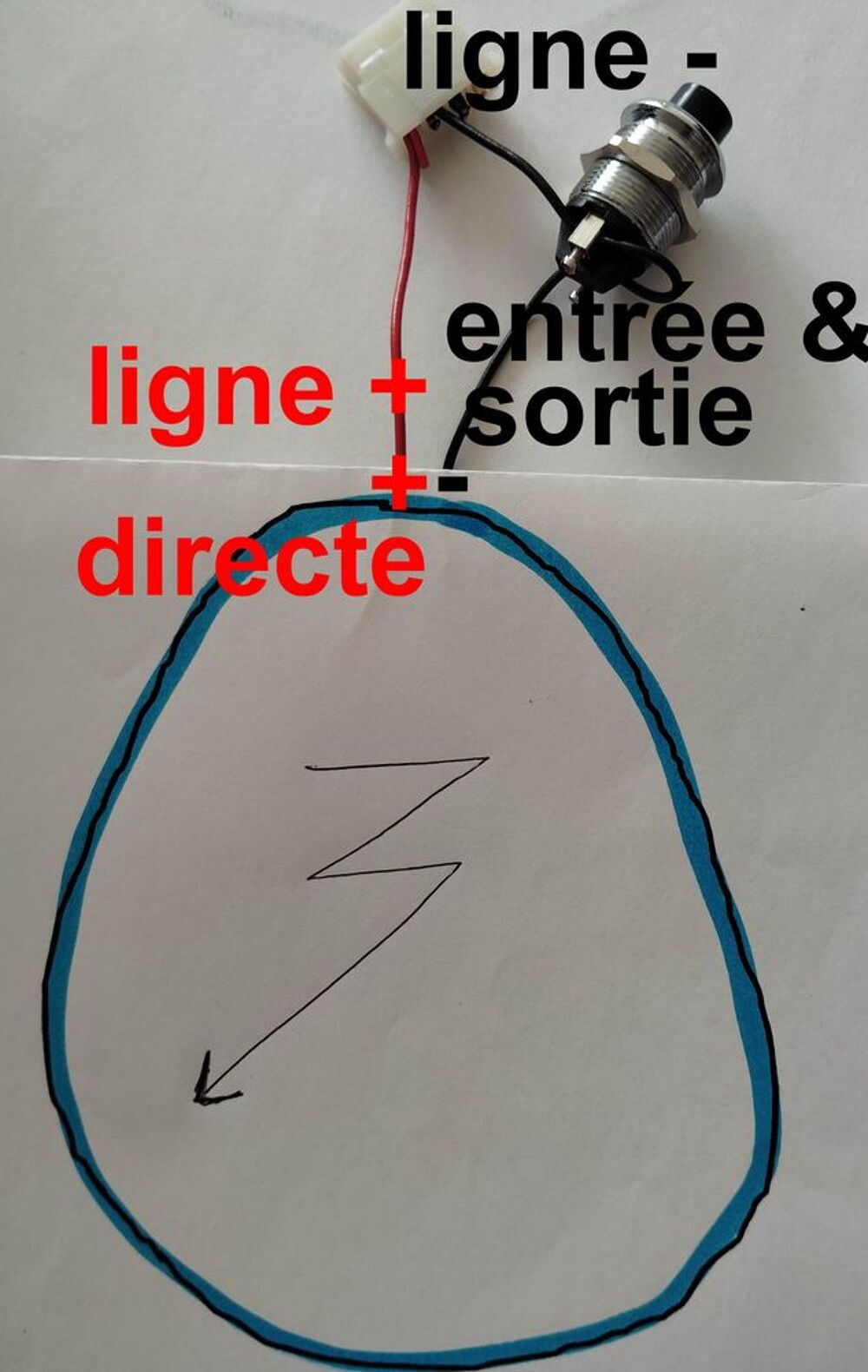 contacteur momentan&eacute; ARNOULD &agrave; poussoir ROUGE Bricolage