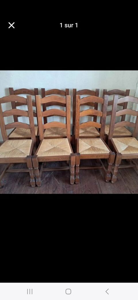 8 chaises salle  manger 100 Penmarch (29)