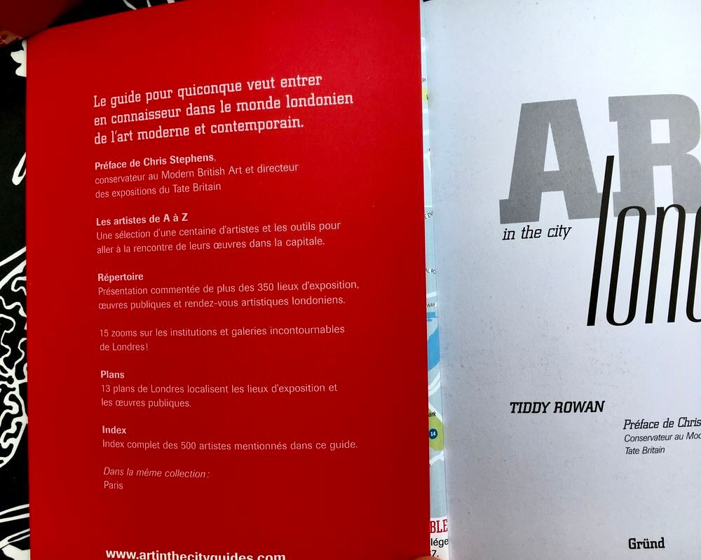 Art in the city,LONDRES:Guide NEUF art moderne &amp;contemporain Livres et BD