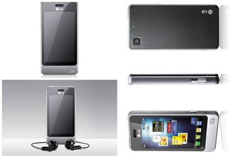 Téléphone Tactile - LG POP GD510 SILVER - (Débloqué) 20 Milhaud (30)