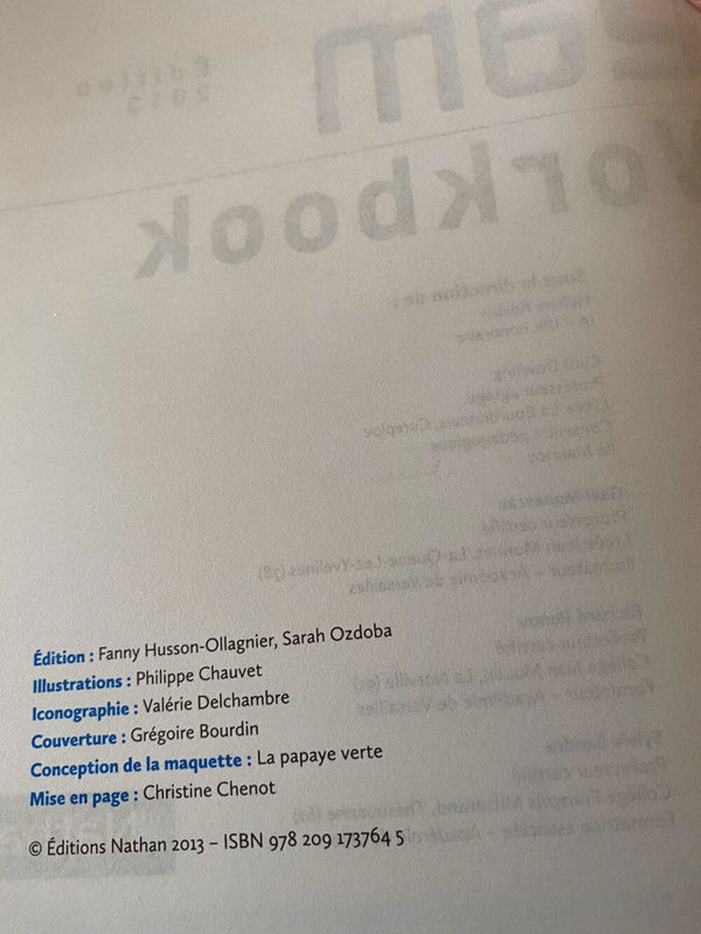 Workbook Join The Team 3&egrave;me Livres et BD