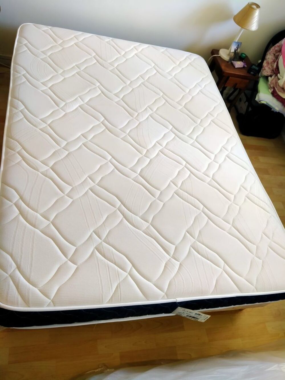lit complet matelas m&eacute;rinos avec cadre de lit et sommier Meubles