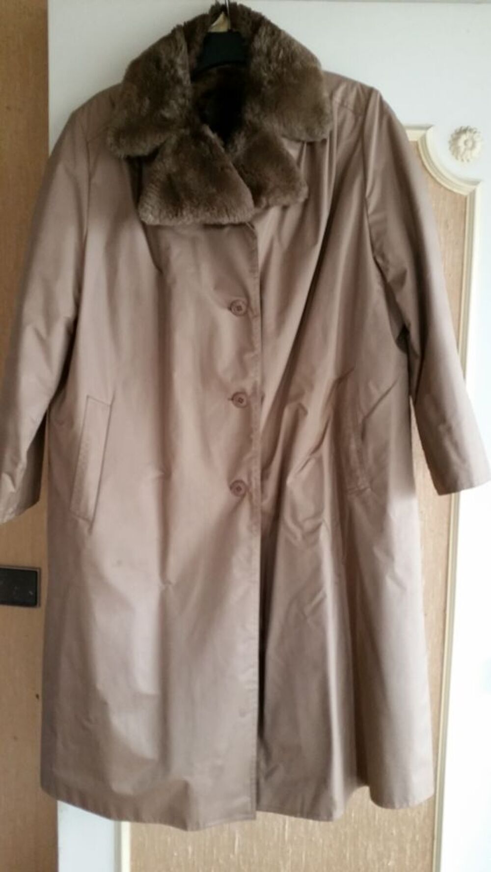 Manteau pelisse fourrure femme Vêtements