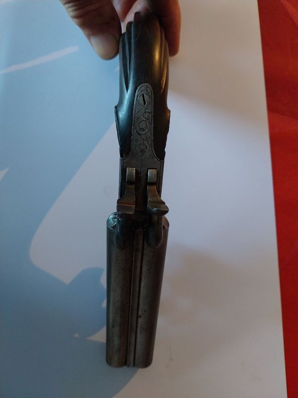 Pistolet de v&eacute;nerie &agrave; broches calibre 11mm avec 4 cartouches Sports
