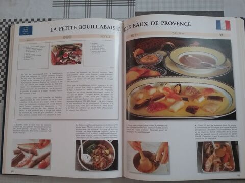 Trs beau livre sur la gastronomie europenne du poisson  18 Louvres (95)