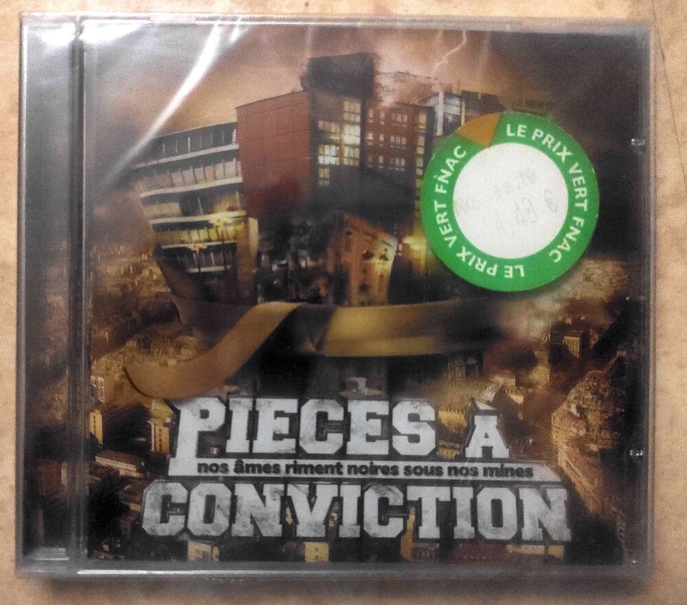 Pi&egrave;ces &agrave; convictions - Nos &acirc;mes riment noires sous nos mines CD et vinyles