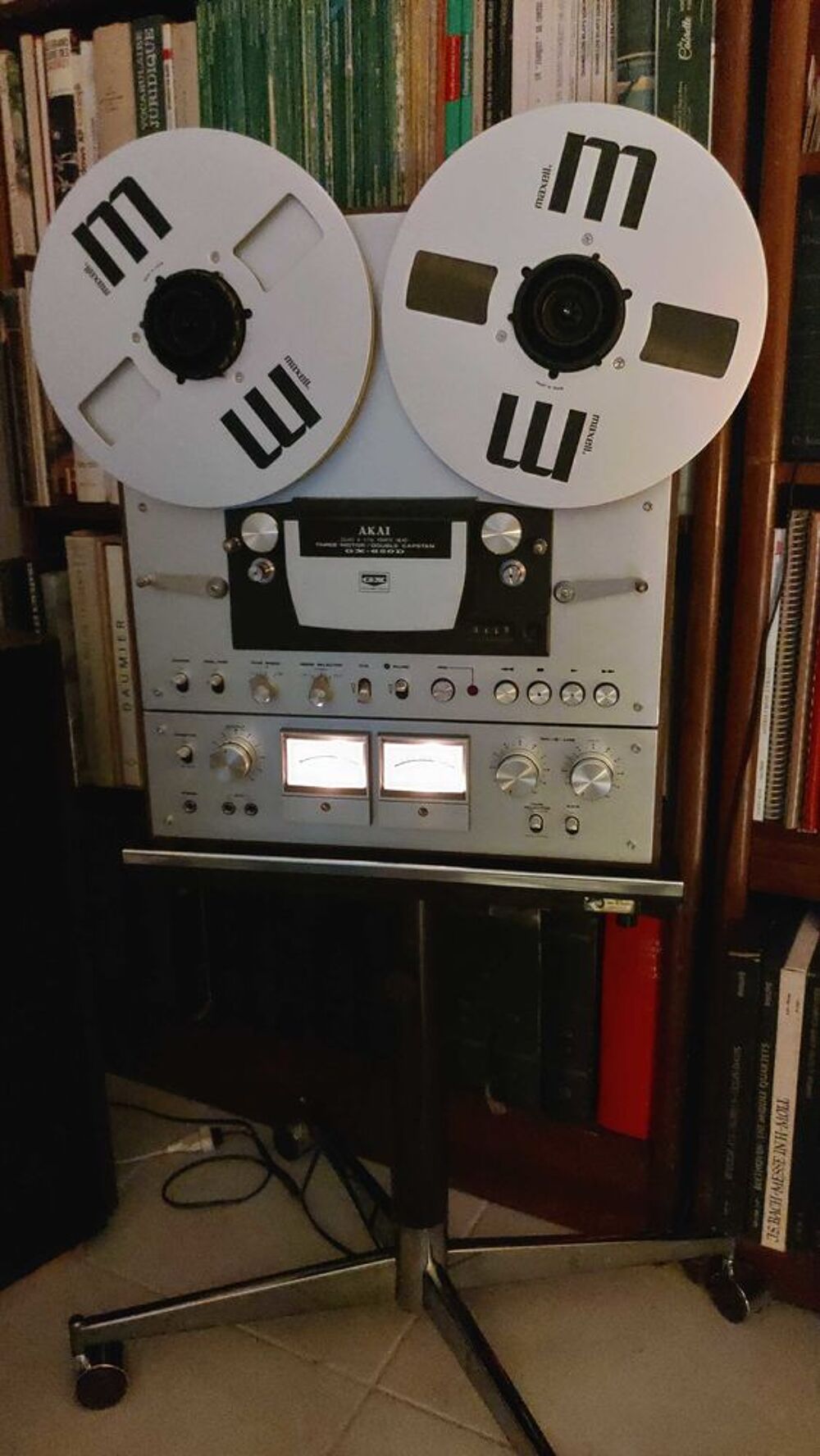 Platine de magn&eacute;tophone st&eacute;r&eacute;o. AKAI GX 650 D Audio et hifi