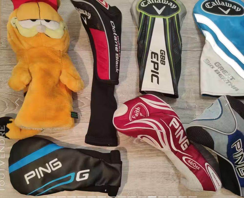 Couvres Drivers de Golf Callaway, Taylormade, Ping Sports