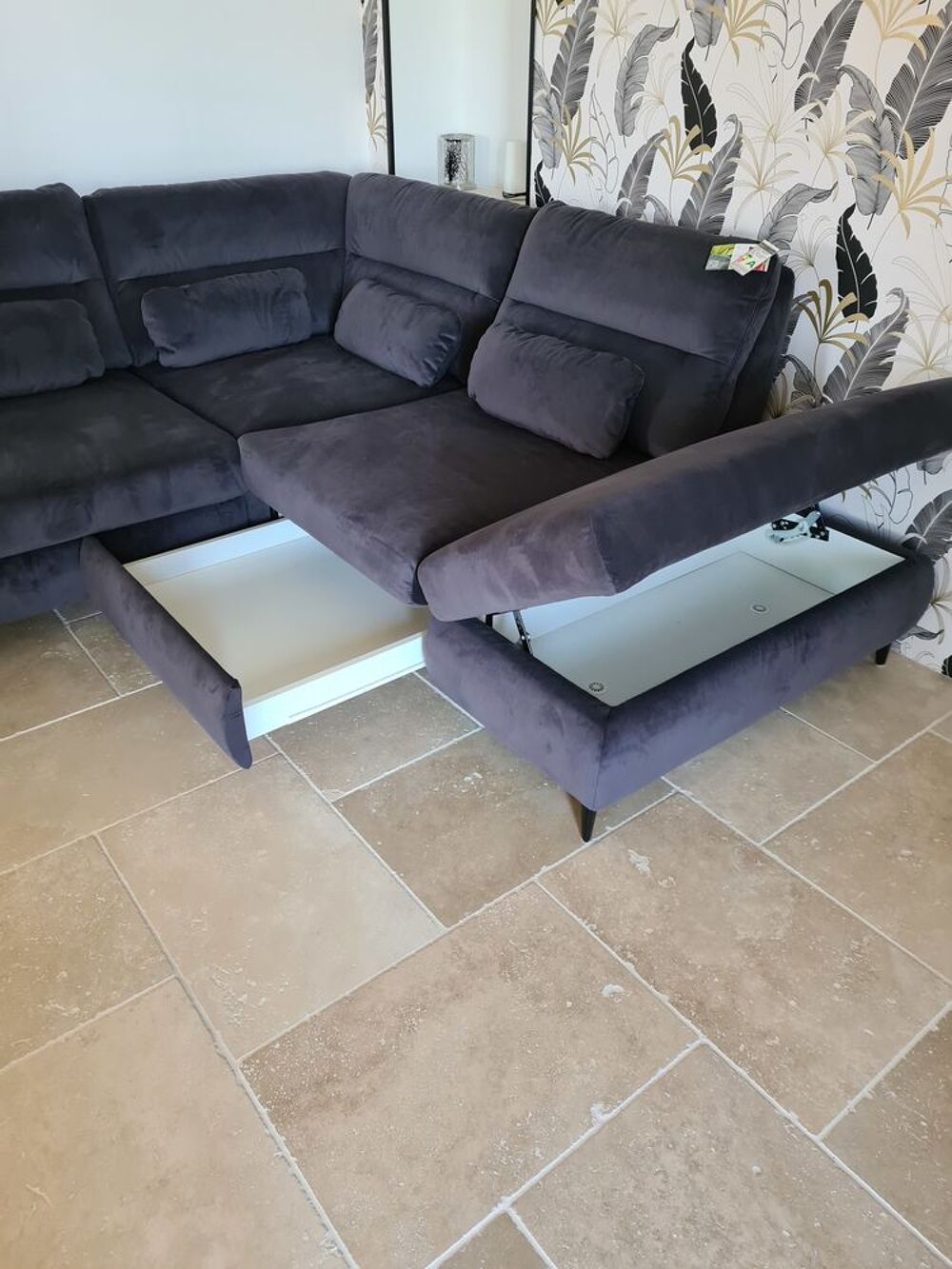 CANAPE D ANGLE CONVERTIBLE Meubles