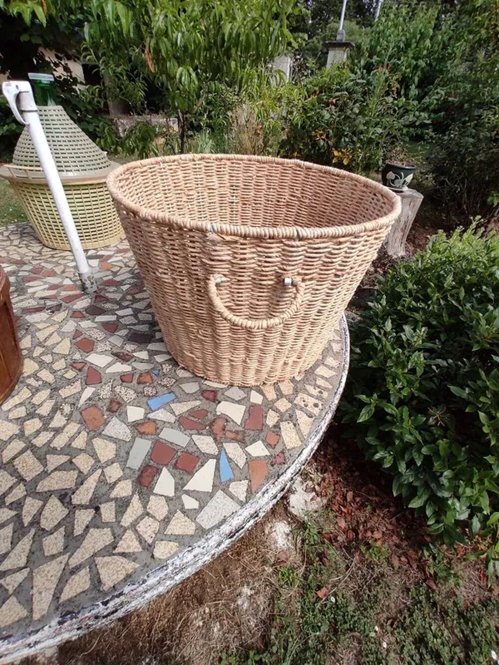 Panier osier souple Décoration