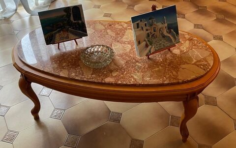 Table basse ovale plateau marbre 45 Dinsheim-sur-Bruche (67)