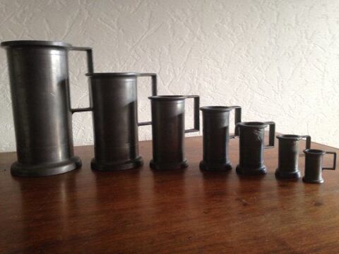  mesures de bistrot en �tain 80 Bobigny (93)