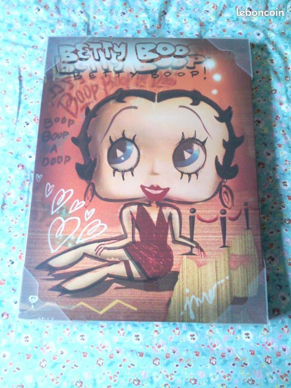 Tableau toile Betty Boop Décoration