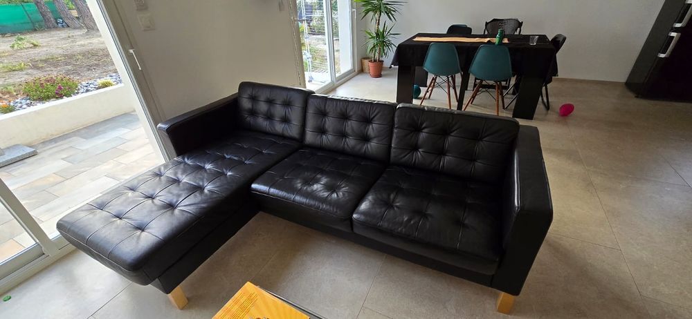 Canape angle cuir Meubles
