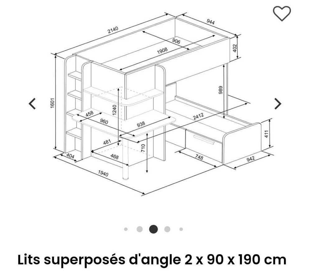 lits superpos&eacute;s Meubles