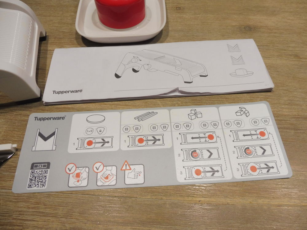 MANDOLINE TUPPEWARE Cuisine