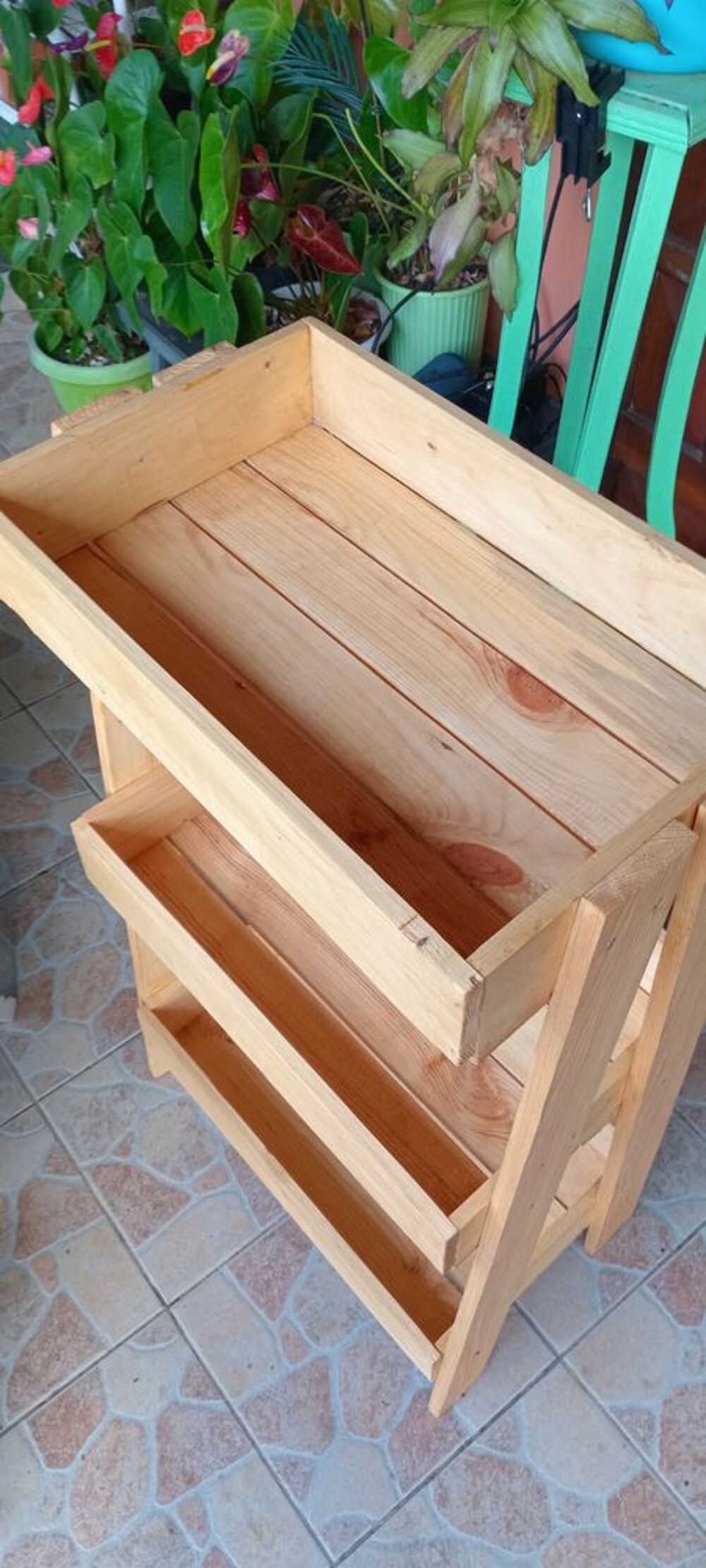 Etagere rangement divers paniers Meubles