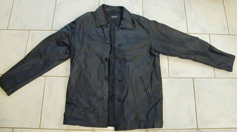 Veste cuir noir homme 20 Marolles (41)
