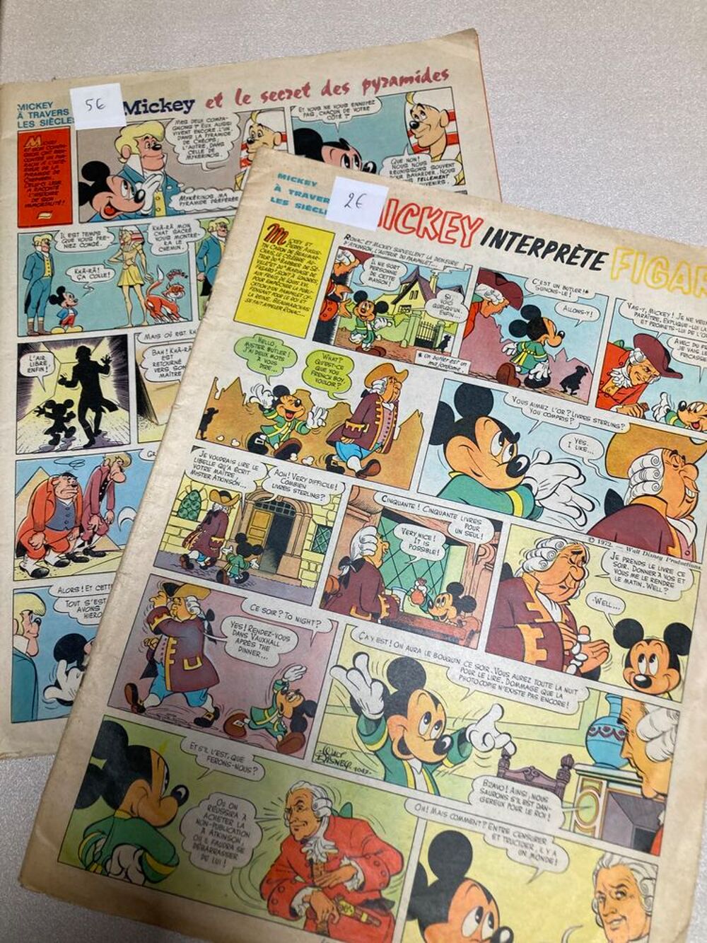 BD MICKEY Livres et BD