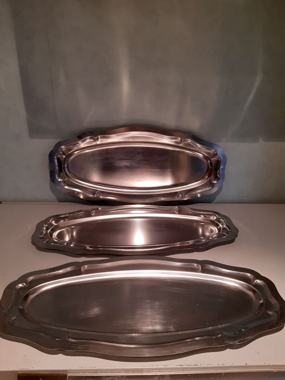 3 plats service &agrave; poisson Electroménager