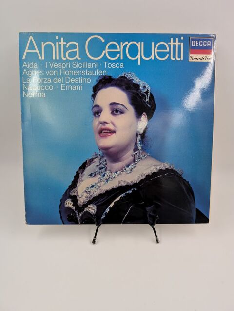 Vinyle 33 tours Anita Cerquetti (Aida, I Vespri Siciliani..) 5 Vulbens (74)