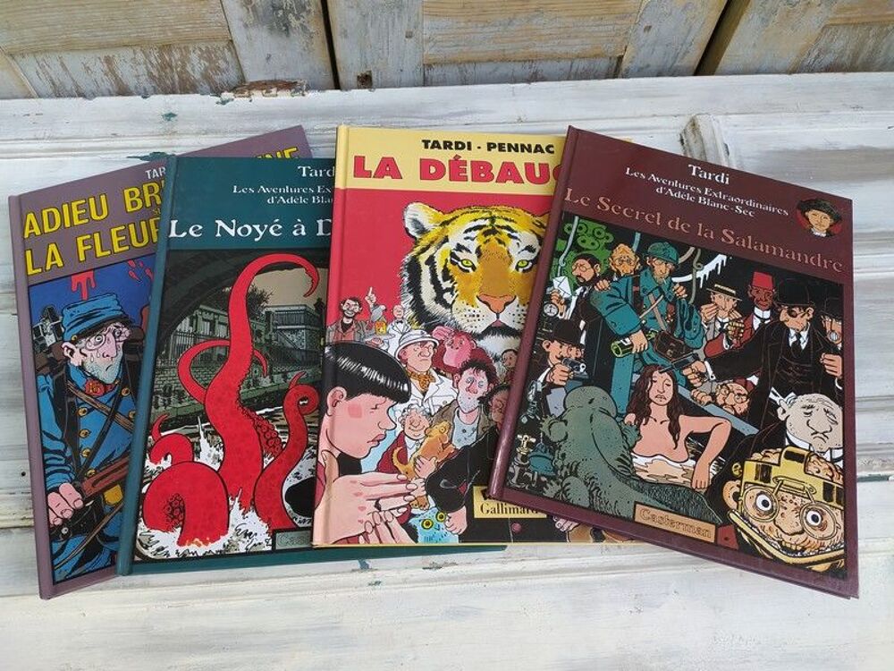 Lot 4 BD Bandes Dessin&eacute;es Tardi 
Livres et BD