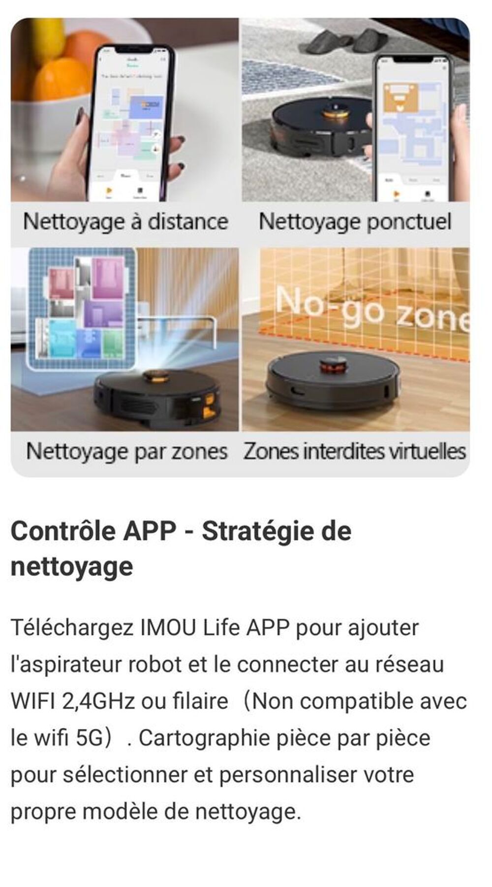 aspirateur robot imou L11 Electroménager