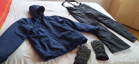 Ensemble ski pantalon XL, veste XL, gants 8,5, bottes 39/40 50 Thonon-les-Bains (74)