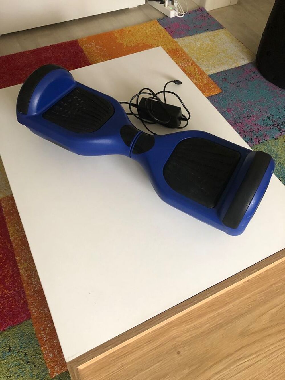 Hoverboard bleu et noir Meubles