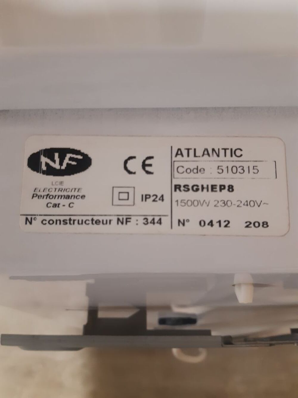 3 radiateurs &eacute;lectriques Bricolage