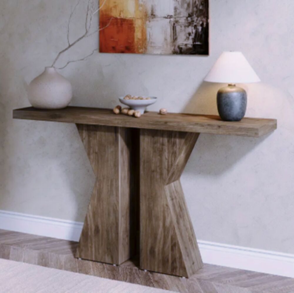 Console en V bois massif ? Silhouette originale &amp; minimalism Meubles