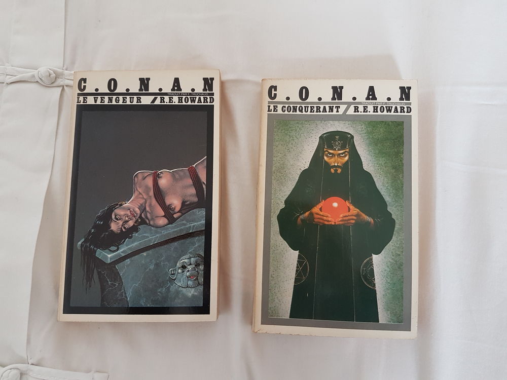 S&eacute;rie CONAN - 8 ex - Ed. J.C. LATTES - Collection TITRES SF Livres et BD