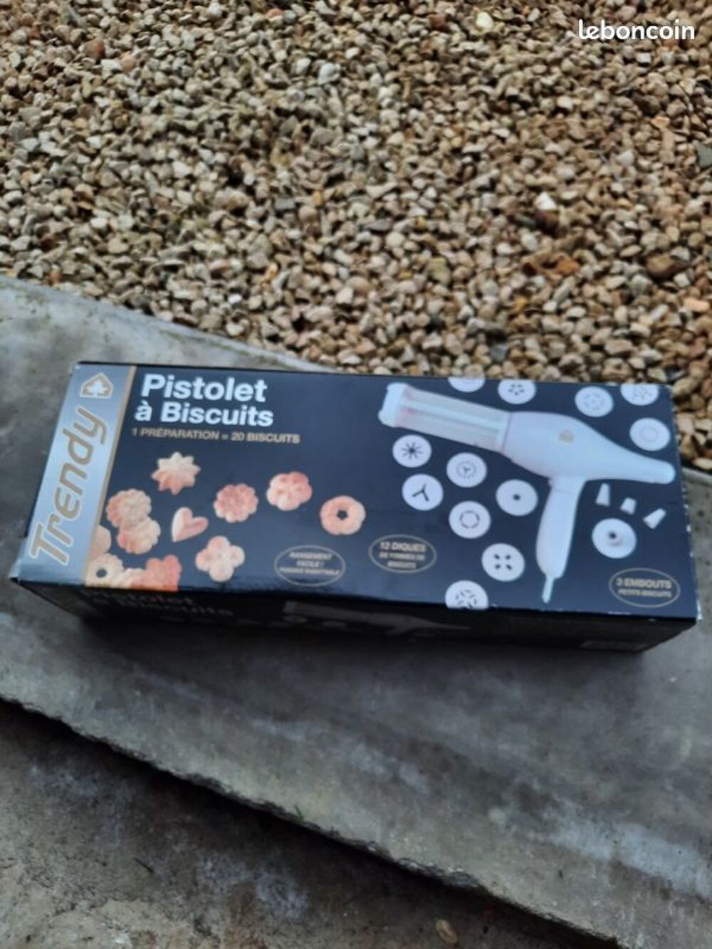 Pistolet &agrave; bicuits Trendy Electroménager