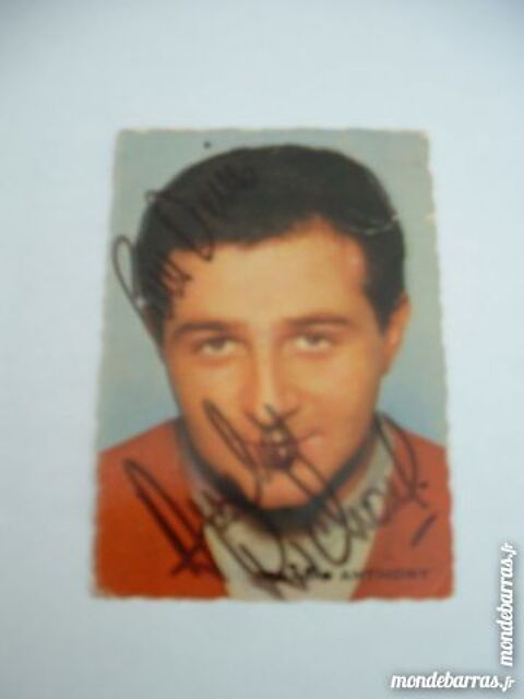 Autographe Feutre Richard Anthony 30 Le Havre (76)