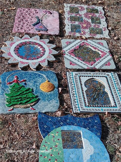 Miroir mosaïque et deco Libourne (33)