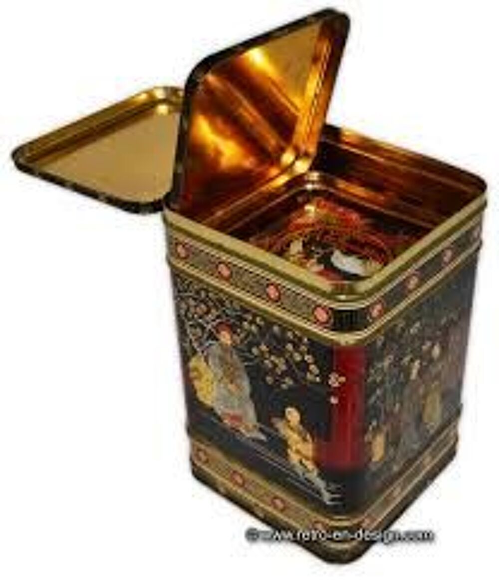 3 boites gigognes av. couvercle attenant fer d&eacute;cor chinois D�coration