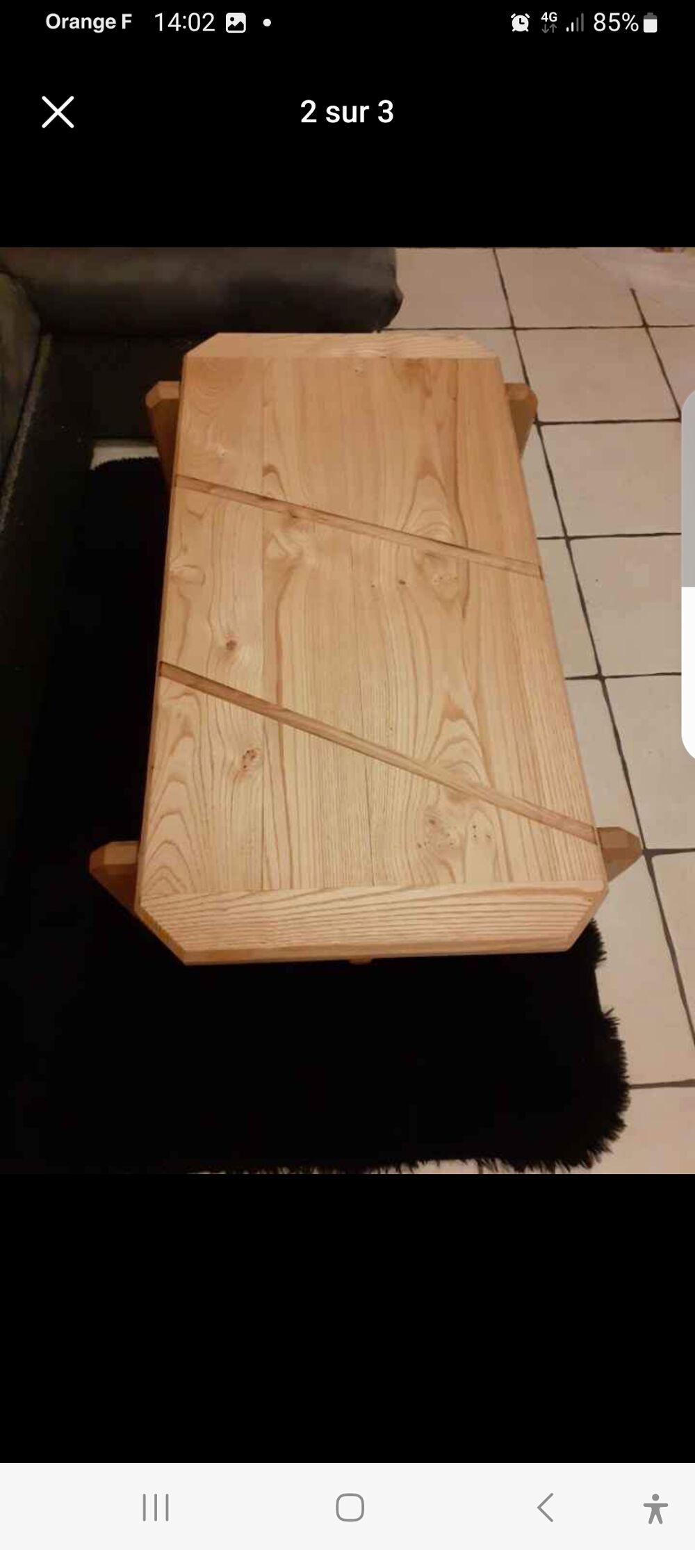 Table base salon Meubles