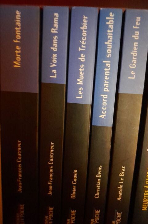 Lot de 5 livresde 4 auteurs [Policiers] 10 Dinan (22)