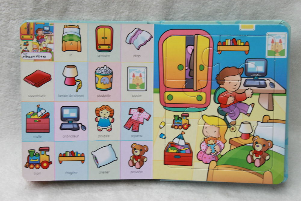 Livre puzzle encyclop&eacute;die Jeux / jouets